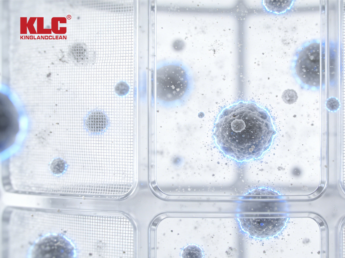 KLC FFU | 68 dB(A) Ultra-silencieux, le purificateur d'air peut également fonctionner silencieusement