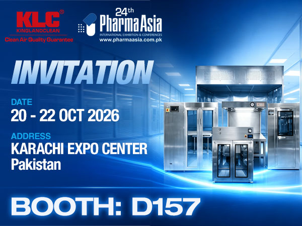 KLC vous invite cordialement à visiter son stand D157 pour des discussions, à l'occasion du 24e salon Pharma Asia.